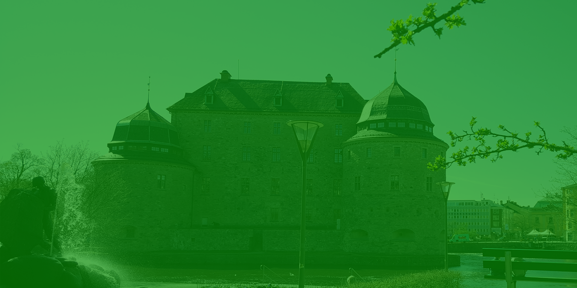 slottet grön Örebro slott